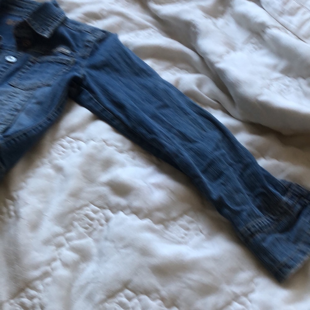 100% Cotton Refurbished Jean Jacket Anime! - Picture 8 of 10